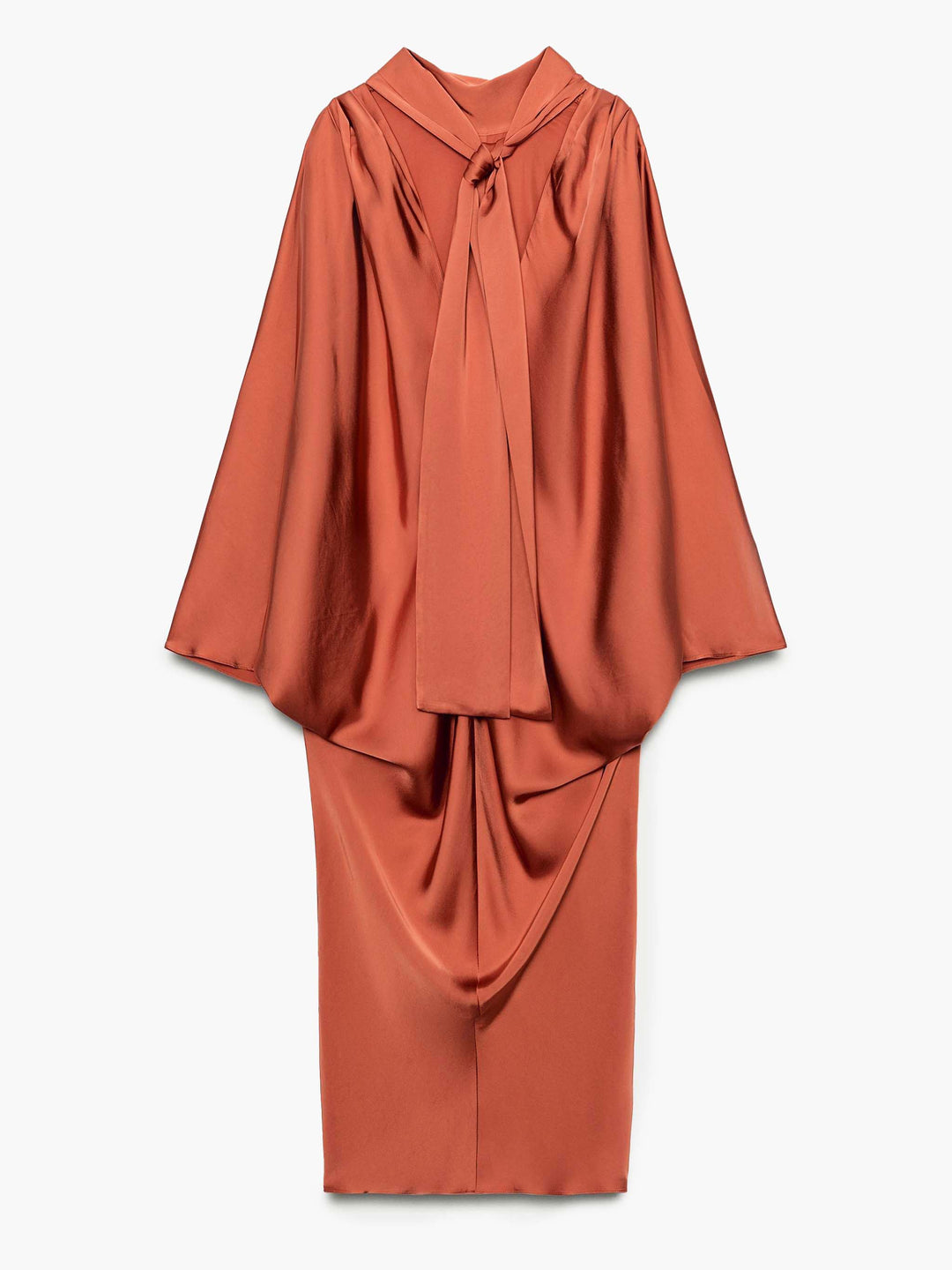 Luxurious and Soft Satin Maxi Dress