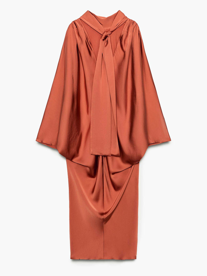 Luxurious and Soft Satin Maxi Dress