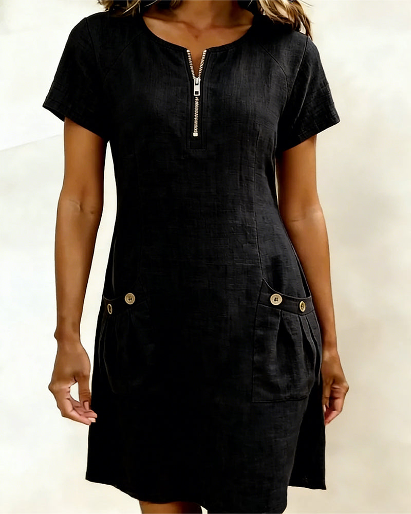 Lina Dress | Natural Elegance for Everyday