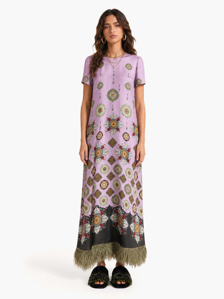 Baroque Maxi Dress
