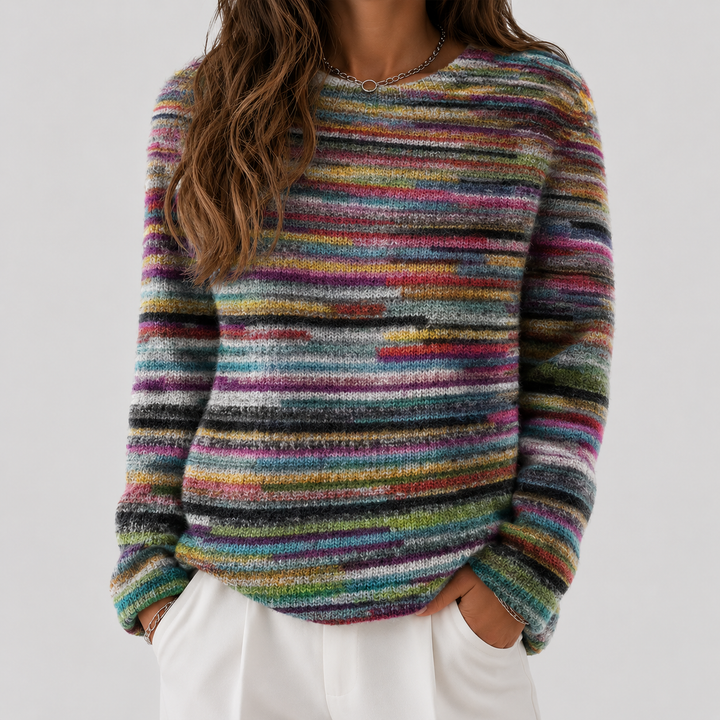 Carola | Casual Patterned Sweater