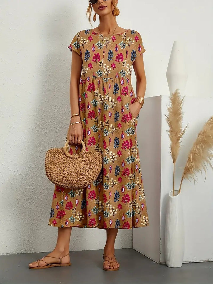 Iris™ | Easygoing Bohemian Dress
