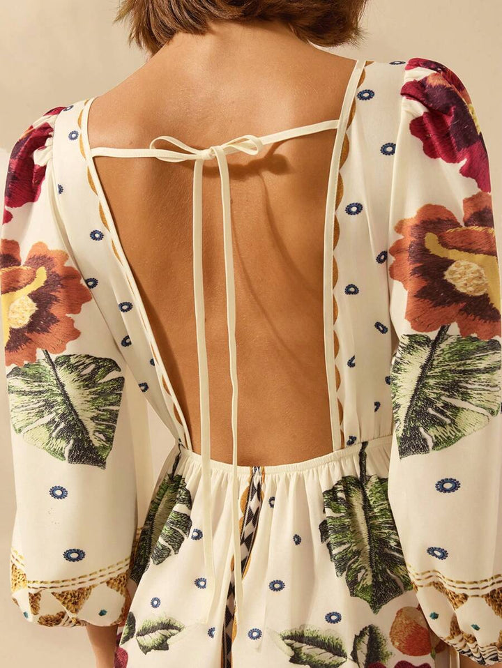 Lillian™ | Festive Floral Dress