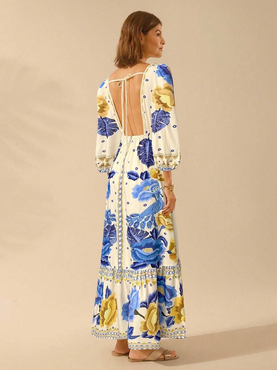 Lillian™ | Festive Floral Dress