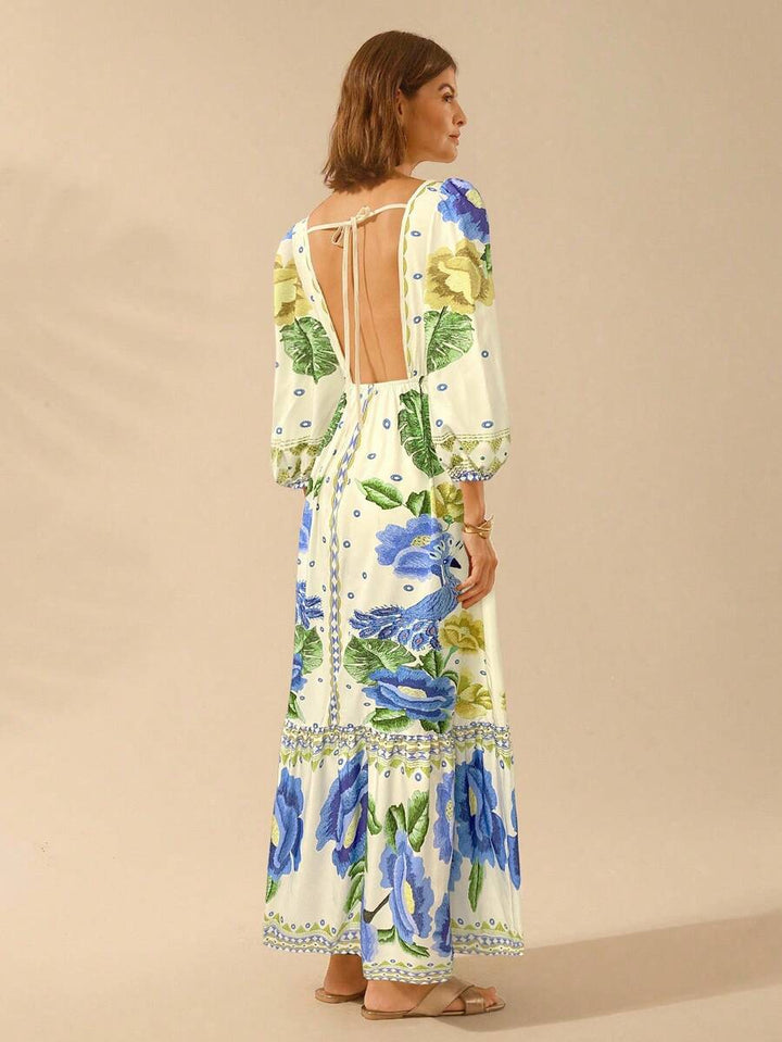 Lillian™ | Festive Floral Dress