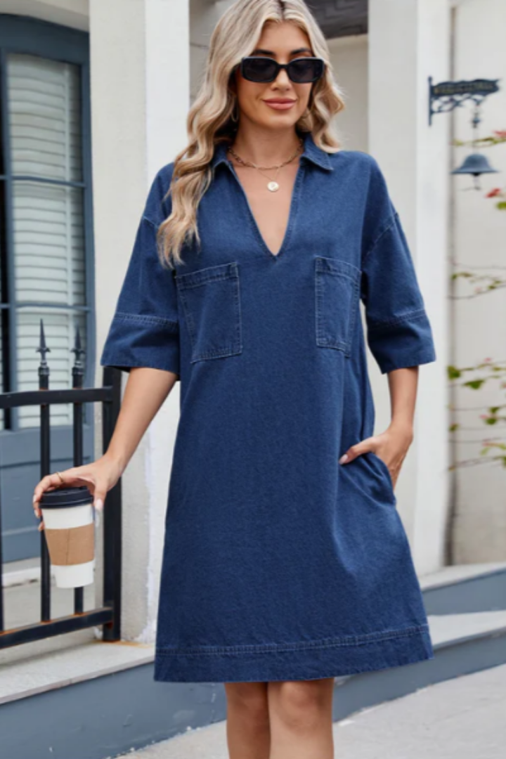 Josephine | Casual Denim Dress