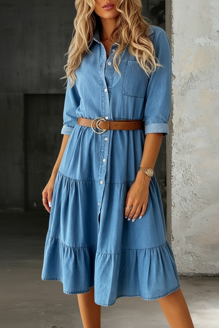 Brianna | Relaxed Denim Dress