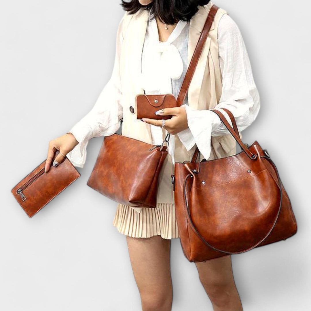 Azura™ | 4-Piece Vintage Bag Set