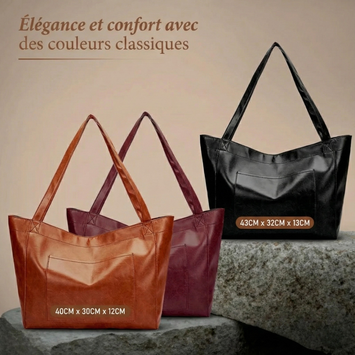 Aurora™ | Vintage Leather Shoulder Bag