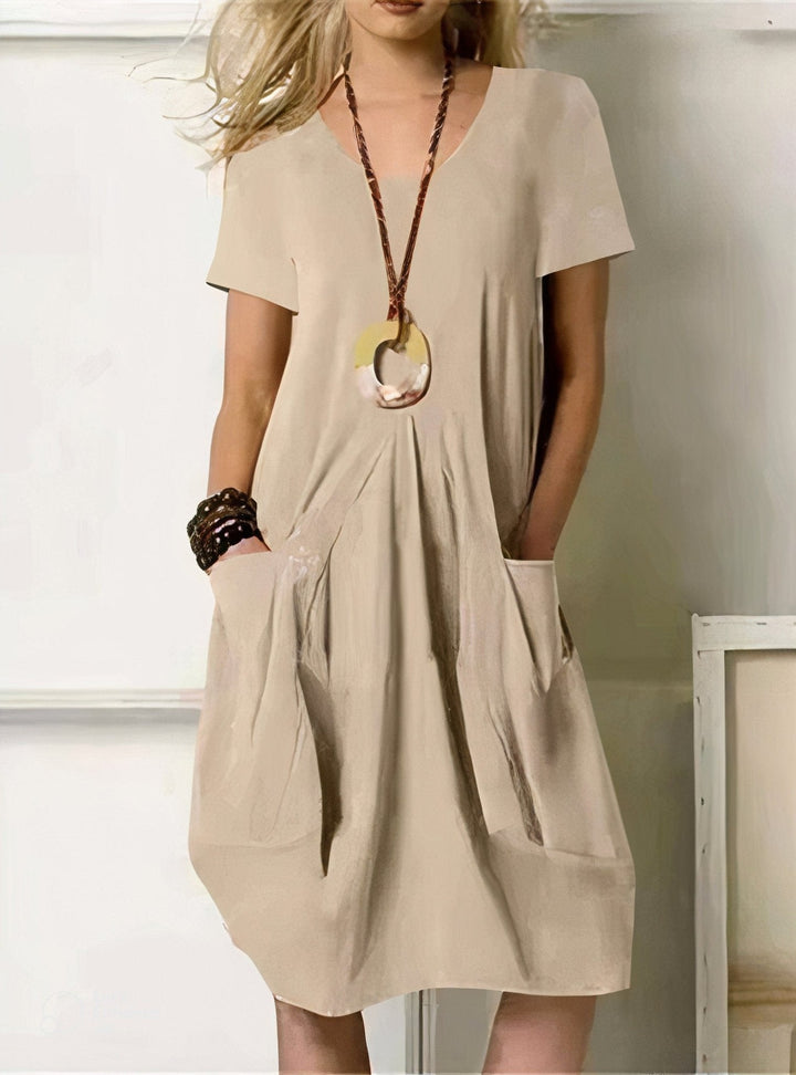 Kwani™ | Effortless Casual Flow Dress