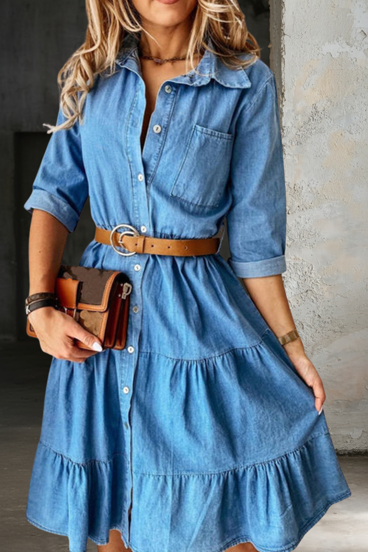 Brianna | Relaxed Denim Dress