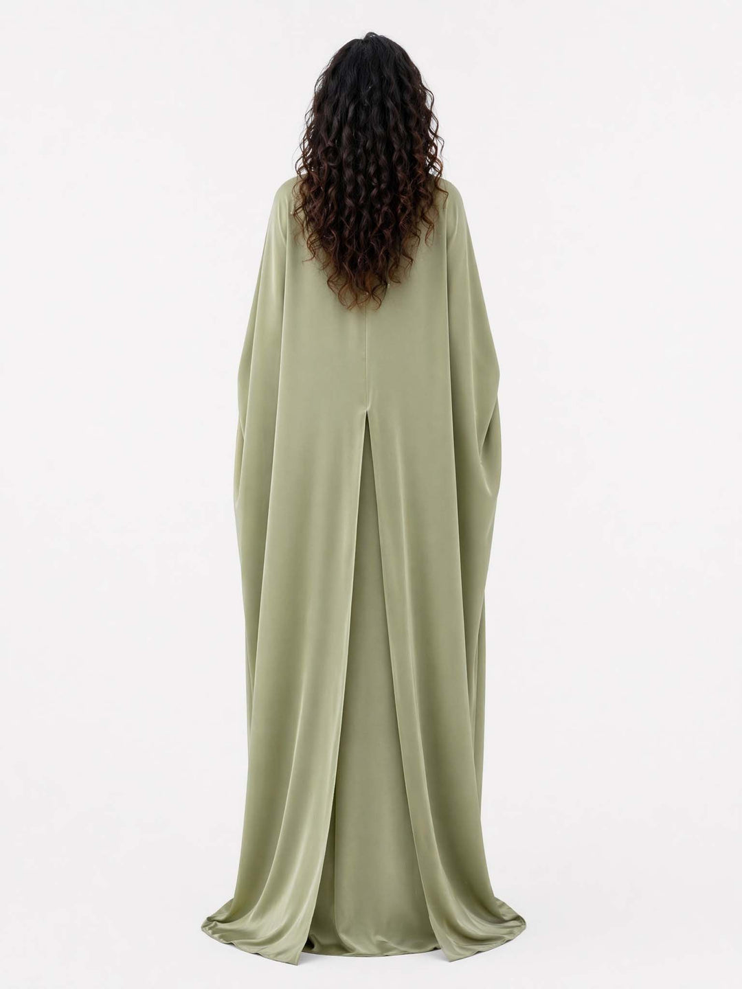 Elegant and Minimalist Draped Maxi Dress