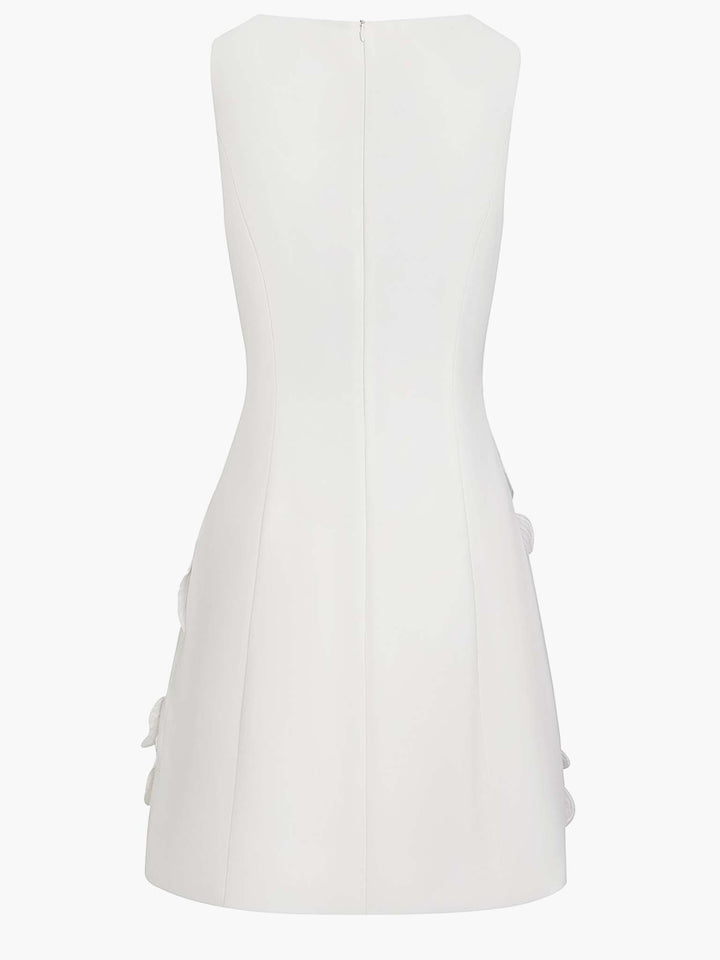 Elegant Sleeveless Mini Dress with Cutout