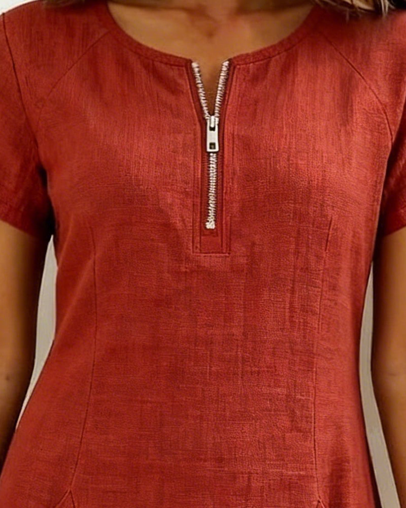 Lina Dress | Natural Elegance for Everyday