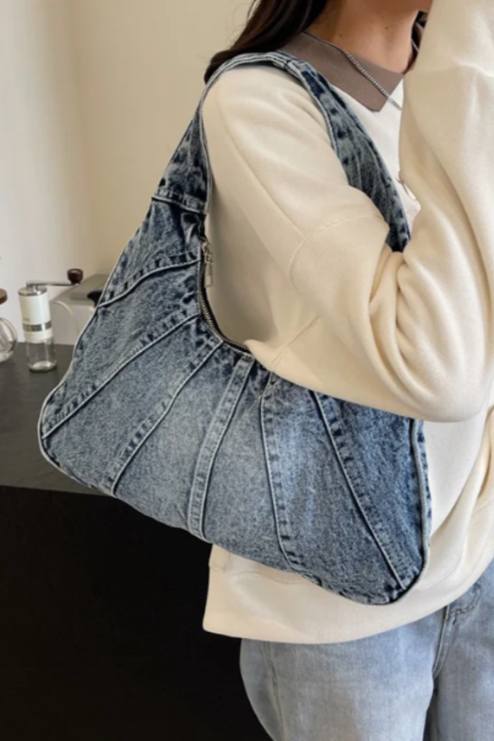 Zoe | Casual Denim Shoulder Bag