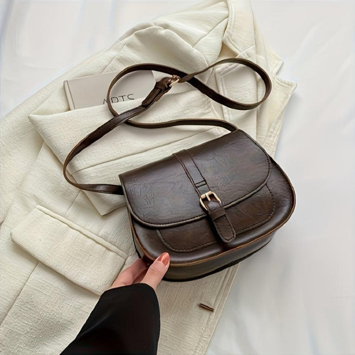 Evelyn™ | Classic Leather Crossbody Bag