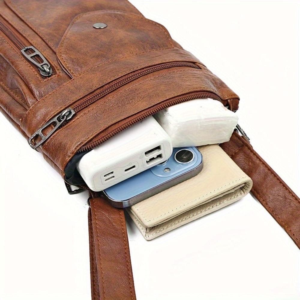 Sophie™ | Vintage Leather Shoulder Bag