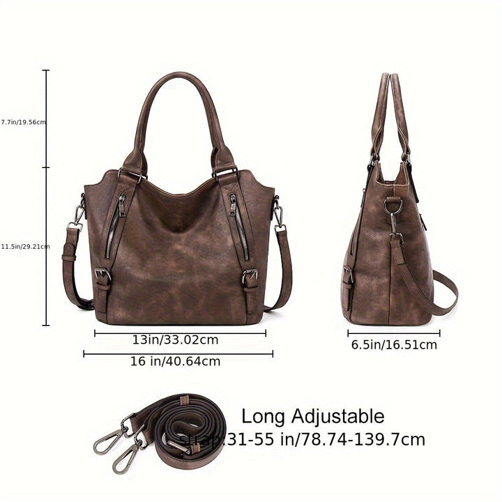 Marcella™ | Everyday Leather Carryall