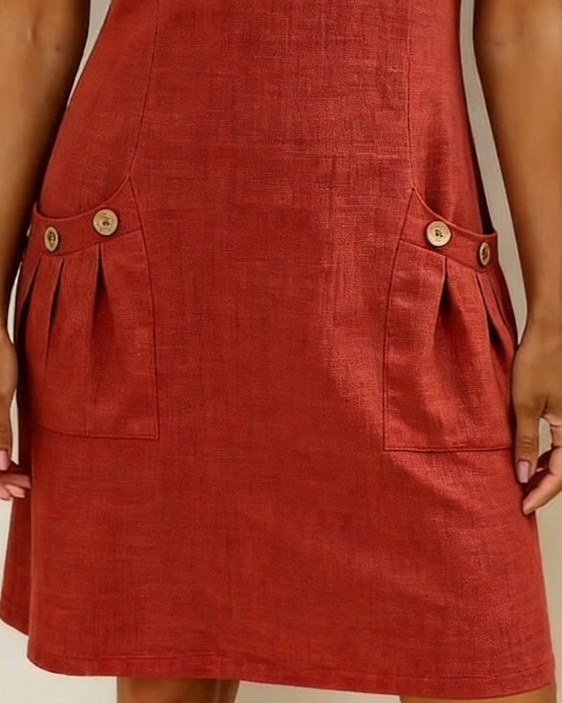 Lina Dress | Natural Elegance for Everyday