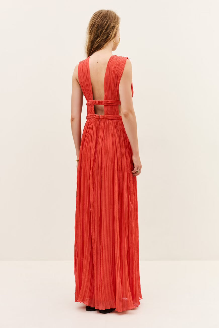 Maxi V-Neck Dress