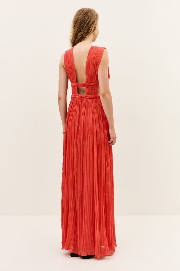 Maxi V-Neck Dress