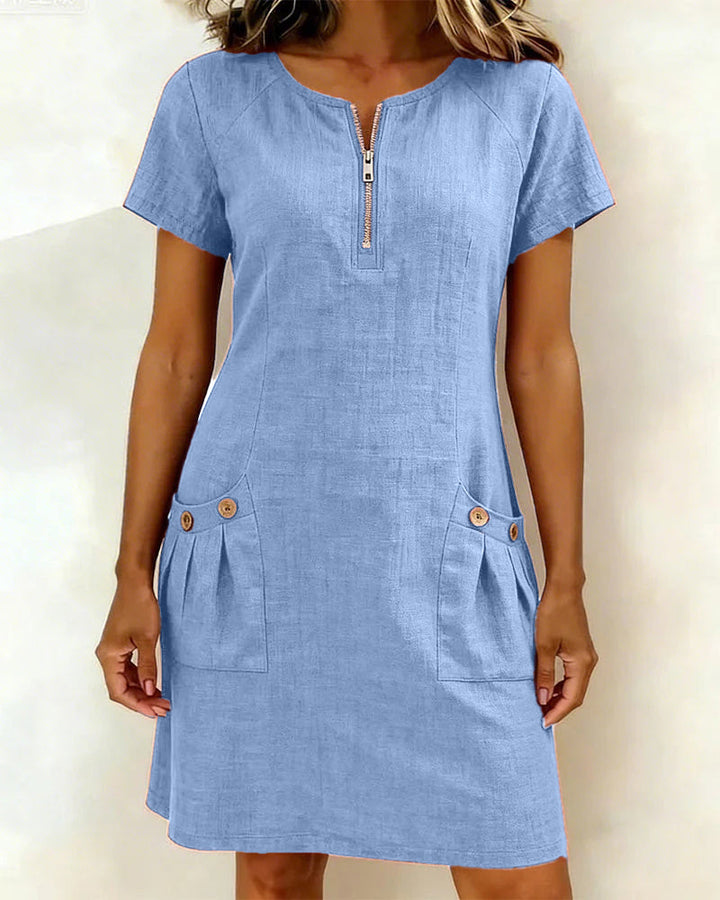 Lina Dress | Natural Elegance for Everyday