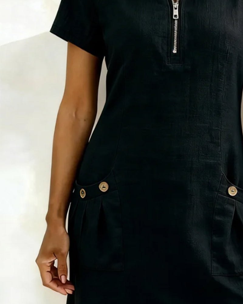 Lina Dress | Natural Elegance for Everyday