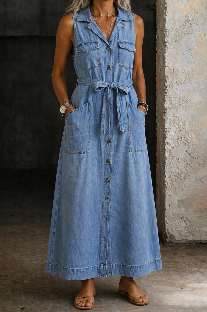 Sandra | Denim Dress