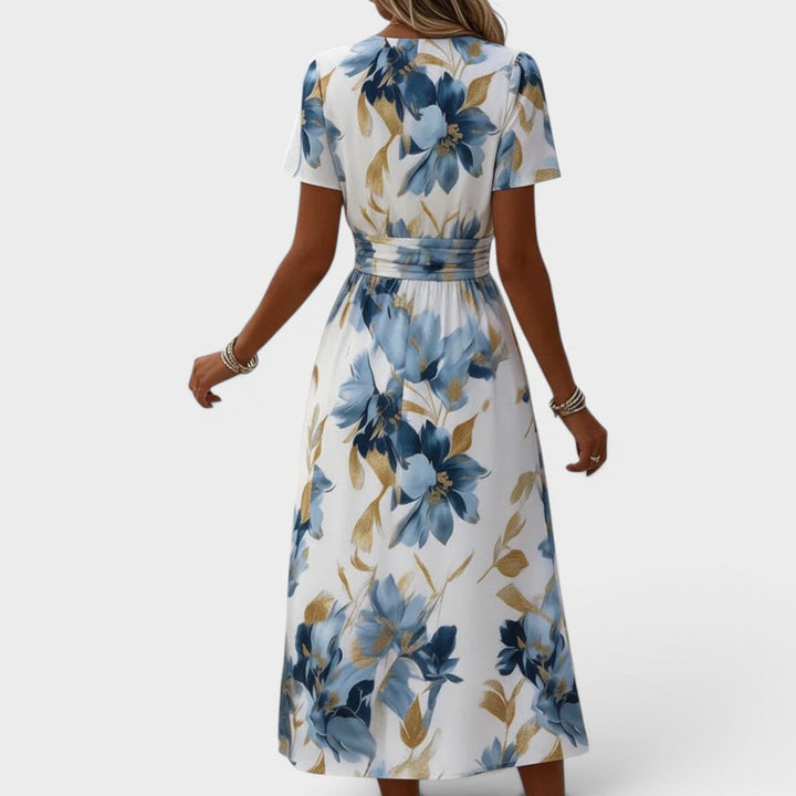 Denise | Midi Floral Dress