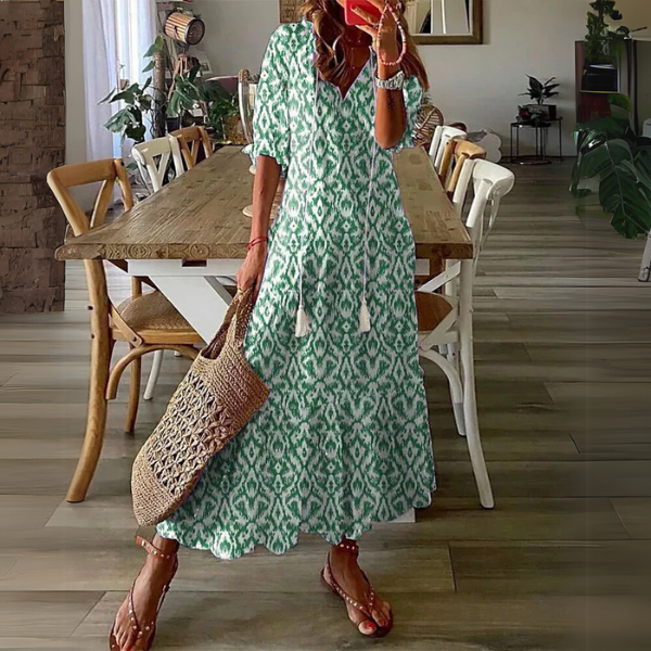 Paisley™ | Stylish Bohemian Midi Dress