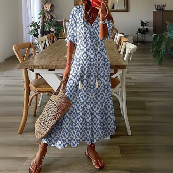 Paisley™ | Stylish Bohemian Midi Dress