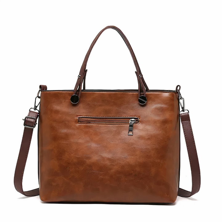 Angela™ | Versatile Leather Handbag