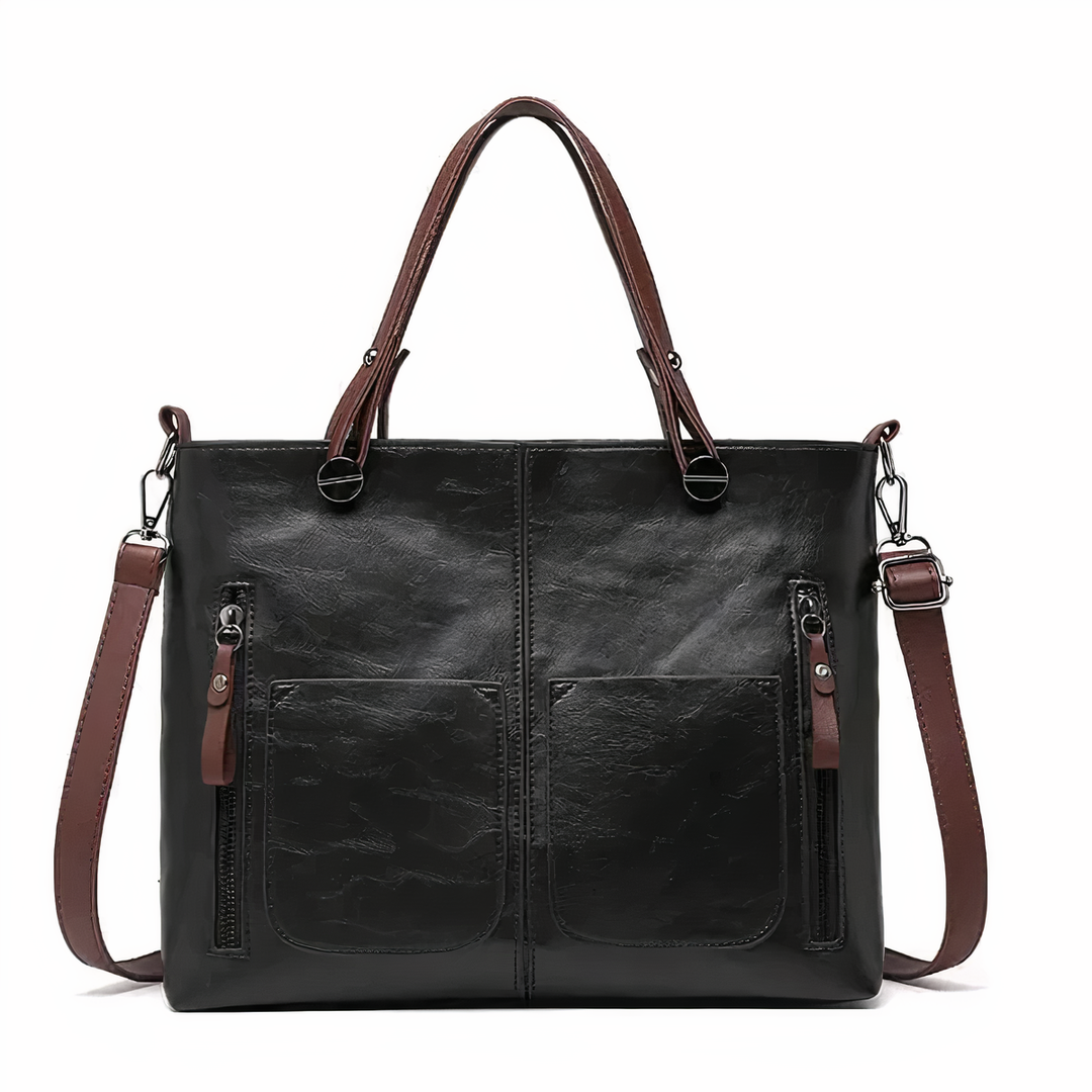 Angela™ | Versatile Leather Handbag
