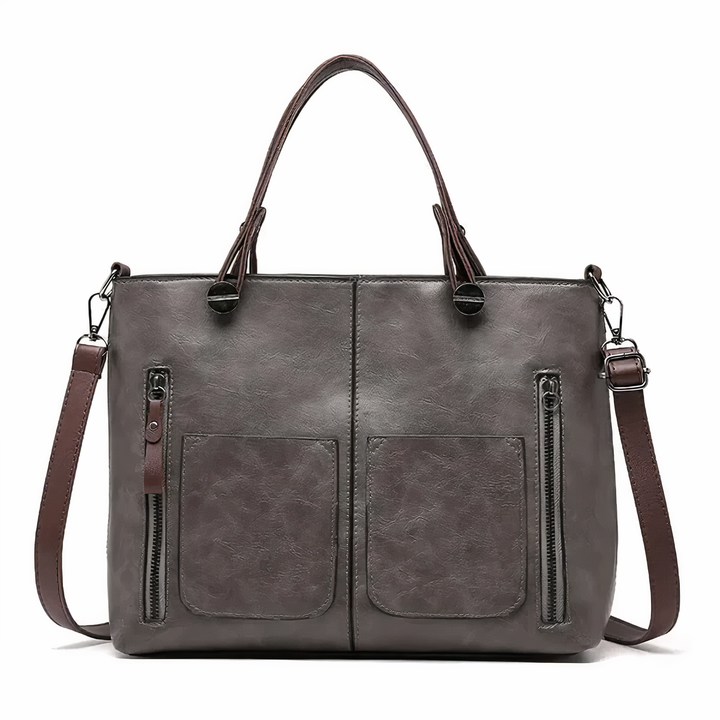 Angela™ | Versatile Leather Handbag