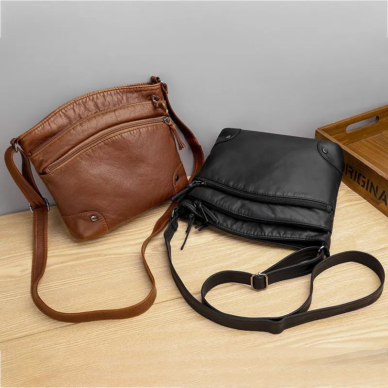 Kelly™ | Elegant Leather Shoulder Bag