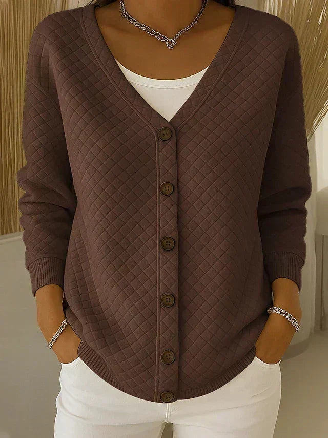Laverne | Quilted Cardigan