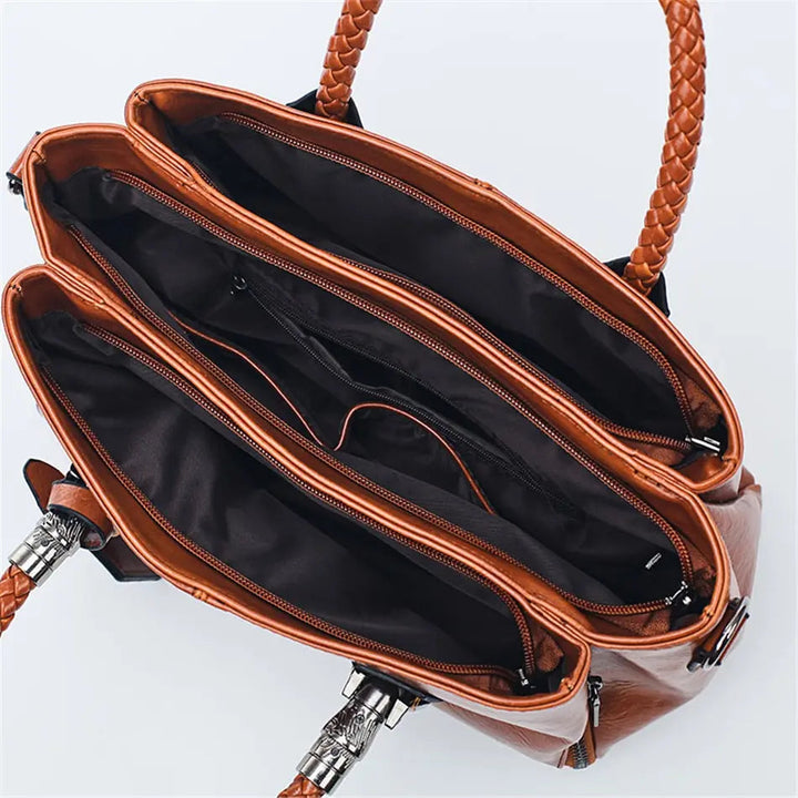 Susan™ | Versatile Leather Handbag