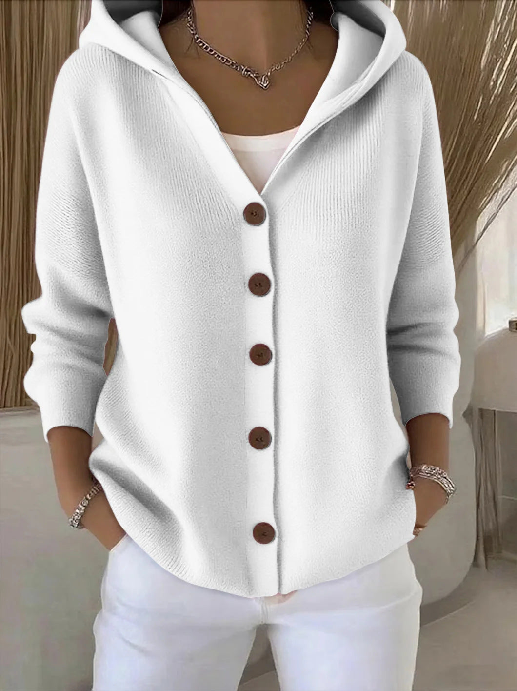 Sylvie | Hooded Cardigan