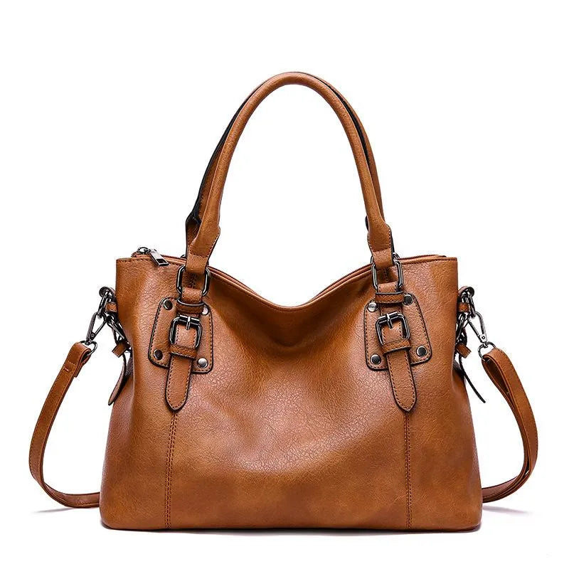 Heather™ | Soft Leather Shoulder Bag