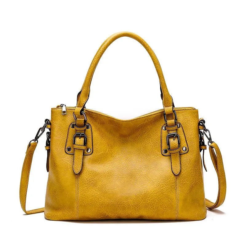 Heather™ | Soft Leather Shoulder Bag