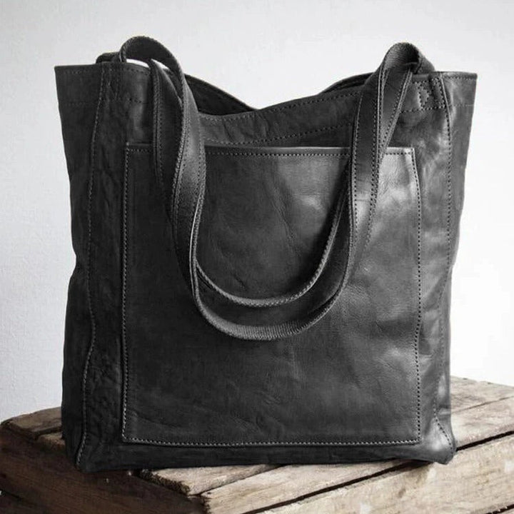 Kimberly™ | Classic Leather Shoulder Bag