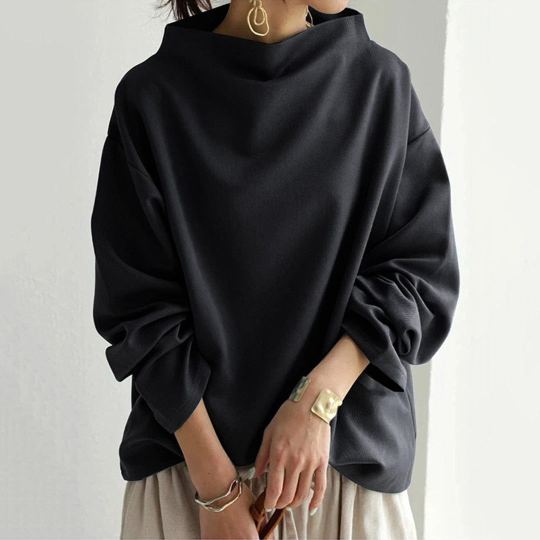 Lisa | Casual Mock-Neck Top