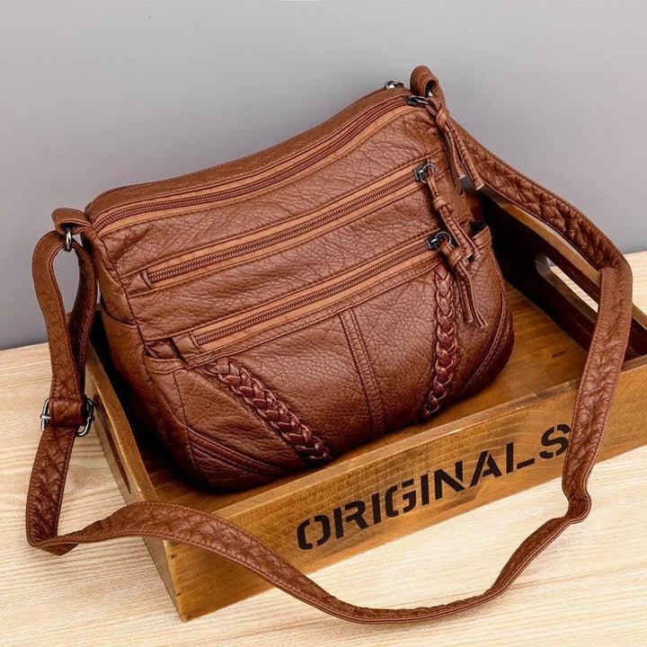 Valerie™ | Luxury Leather Shoulder Bag
