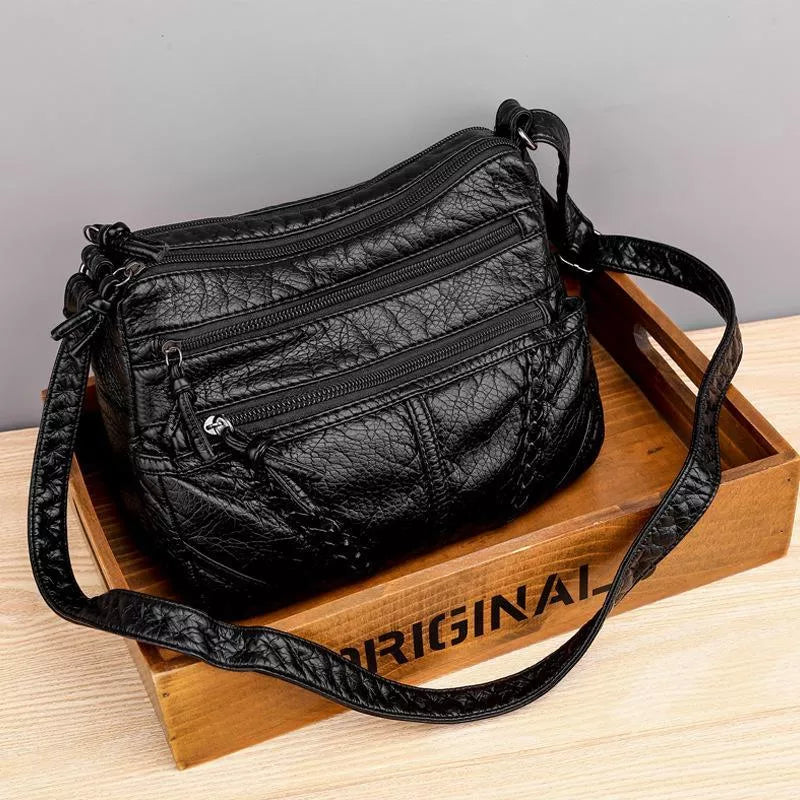Valerie™ | Luxury Leather Shoulder Bag