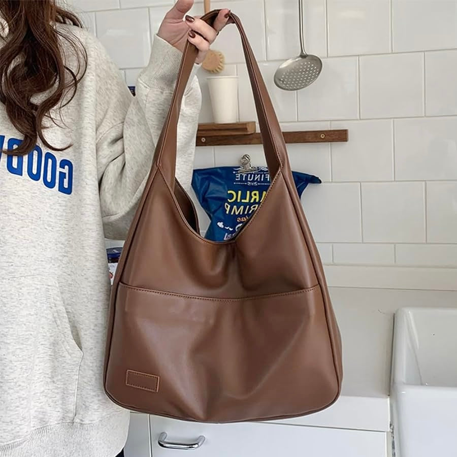 Donna™ | Refined Leather Shoulder Bag