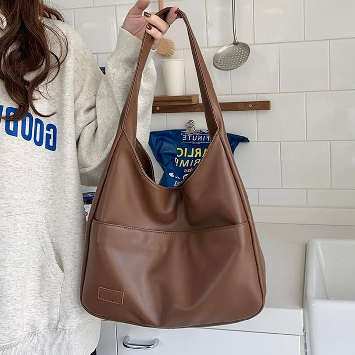 Donna™ | Refined Leather Shoulder Bag