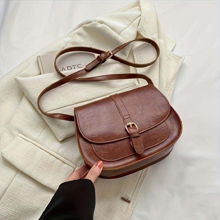 Evelyn™ | Classic Leather Crossbody Bag
