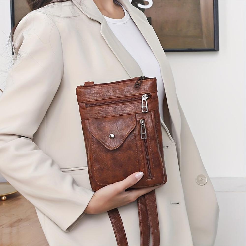 Sophie™ | Vintage Leather Shoulder Bag