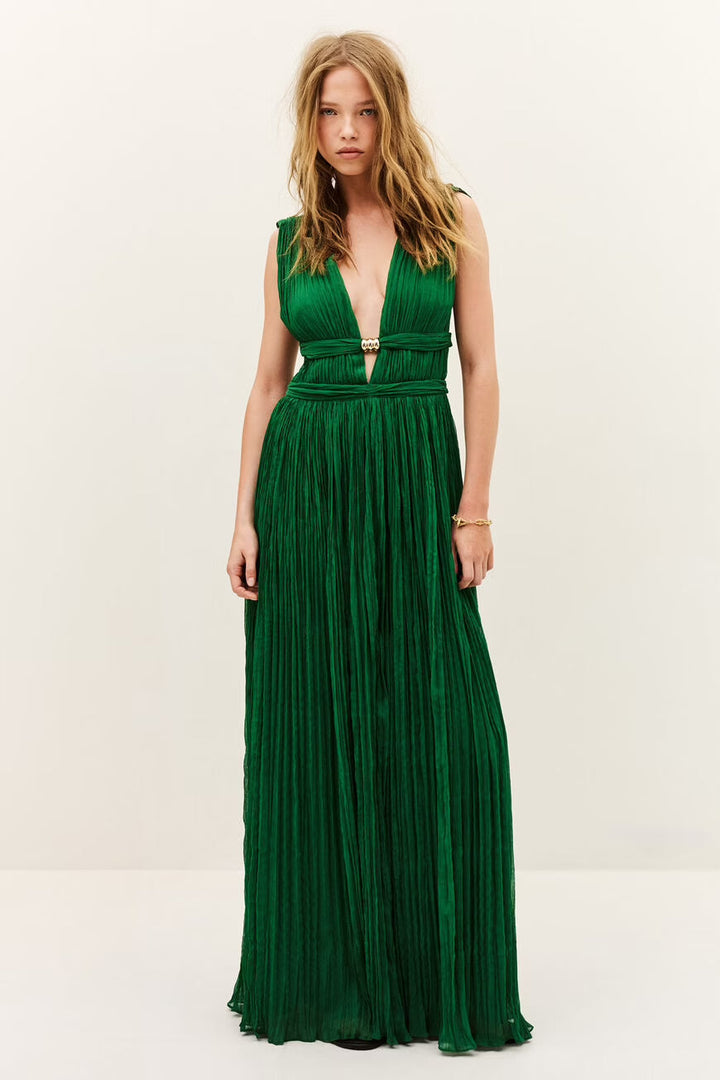 Maxi V-Neck Dress