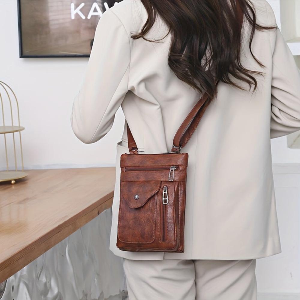 Sophie™ | Vintage Leather Shoulder Bag